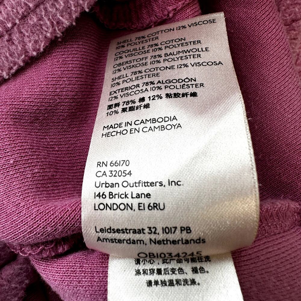 Free People We the Free Ruby Shirt Jacket Shacket Fleece Oversized Button Pink S - Picture 5 of 6